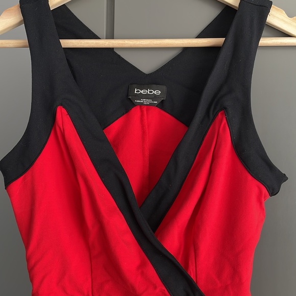 BEBE Sexy Peplum top size XS - Picture 2 of 5